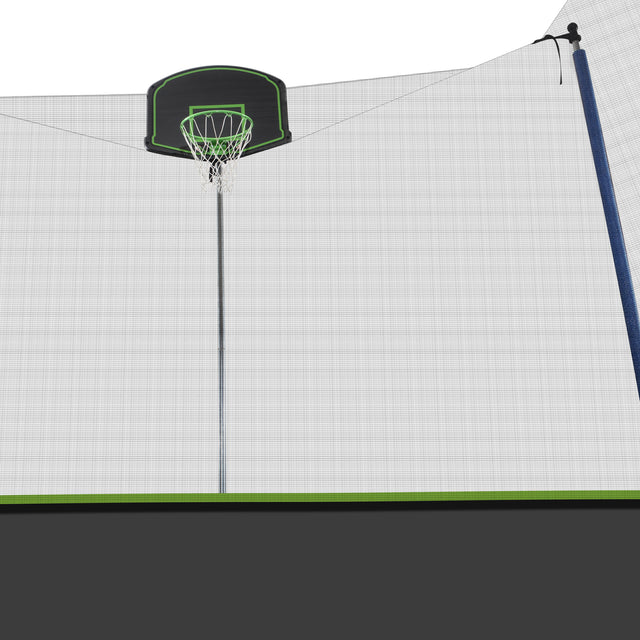 12FT TRAMPOLINE WITH SWING AND SLIDE