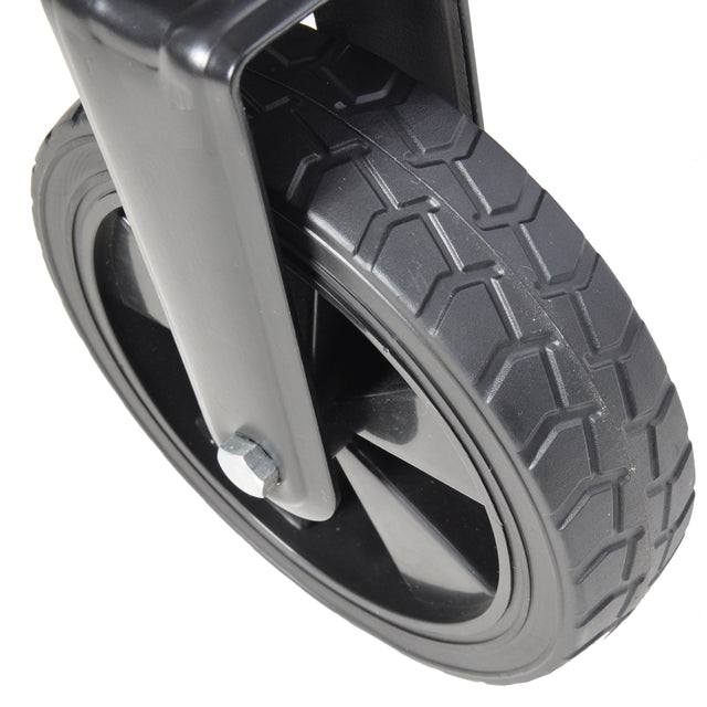 Folding Wagon Garden Shopping Beach Cart (black+yellow)