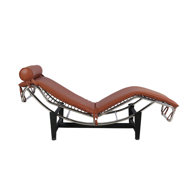 Le Corbusier LC-4 Style Replica Chaise Lounge Chair Mid Century Modern for living room/bedroom