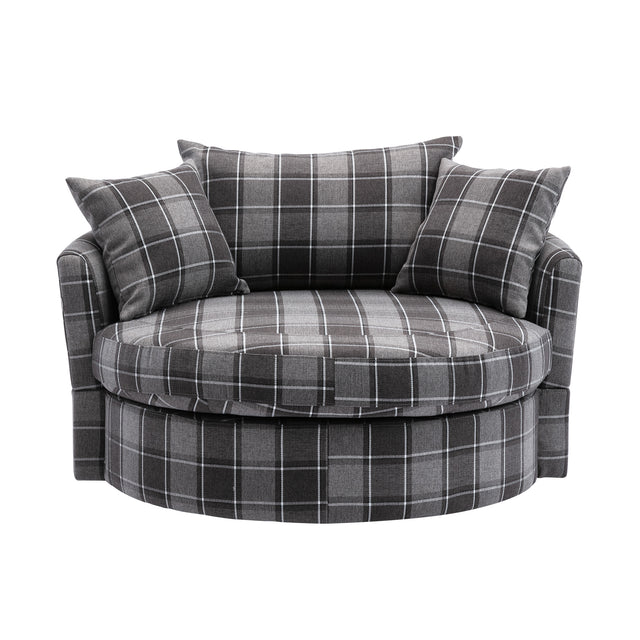 Modern Akili swivel accent chair barrel chair for hotel living room / Modern leisure chair (notice :contact us for more detail )