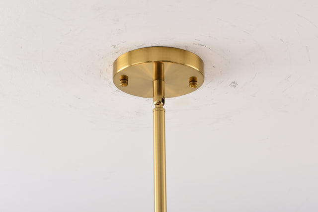 Modern American chandelier golden iron -15 bulb