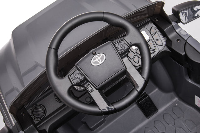 【PATENTED PRODUCT, DEALERSHIP CERTIFICATE NEEDE】Official Licensed Toyota Tacoma Ride-on Car,12V Battery Powered Electric Kids Toys