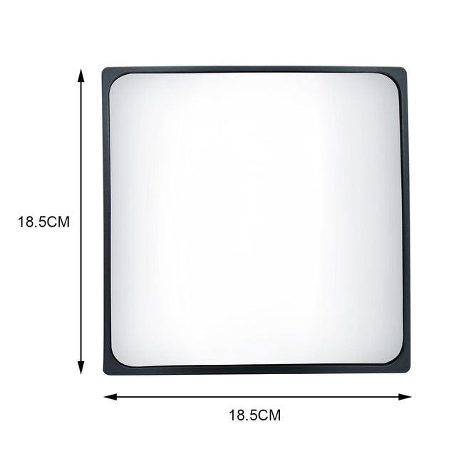 LEAVAN Chrome Hood Mirror for International Prostar DuraStar TranStar WorkStar