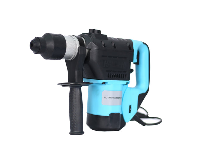 Rotary Hammer 1100W(Blue + Black) 1-1/2" SDS Plus Rotary Hammer Drill 3 Functions