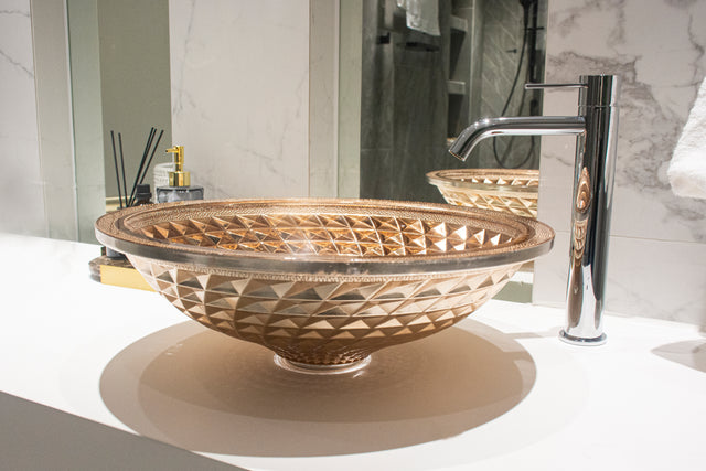 Circular Vessel Bathroom Sink