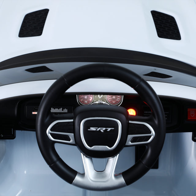 Licensed DODGE Charger,12v Kids ride on car W/Parents Remote Control ,electric car for kids,Three speed adjustable,Power display, slow start、USB,MP3 ,Bluetooth,LED light、Four wheel suspension