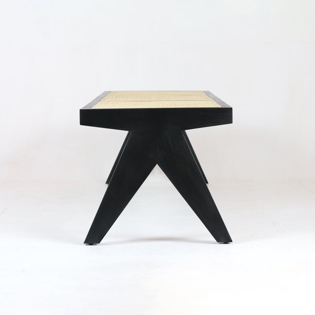 PIERRE JEANNERET CANE BENCH