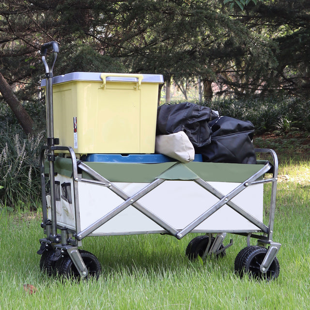 Outdoor Garden Park Utility kids wagon portable beach trolley cart camping foldable folding wagon