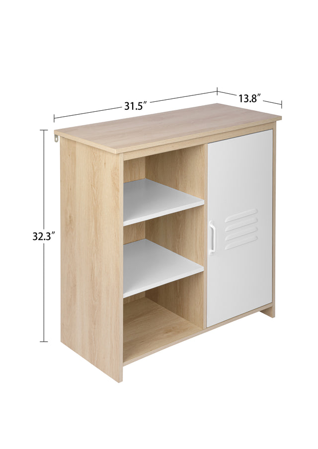 storage cabinet, Free Standing Entryway Cupboard Space saver Cabinet, Home Small Spaces 1-Door Accent Cabinet