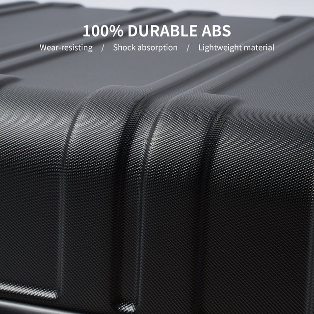 Hardshell Luggage Sets 3 Pcs Spinner Suitcase with TSA Lock Lightweight 20''24''28''