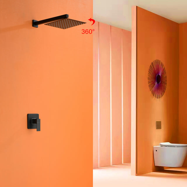 Complete Shower System with Rough-in Valve