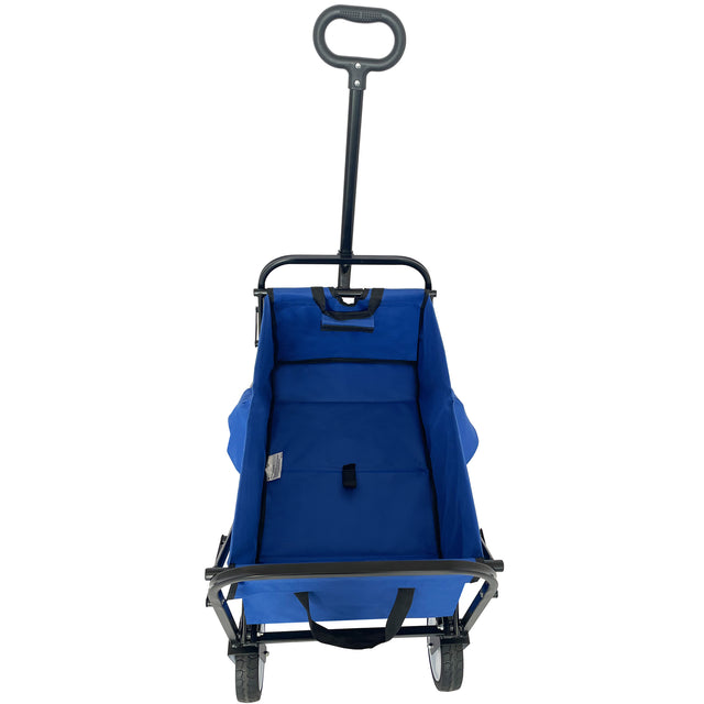 Outdoor Garden Multipurpose Micro Collapsible Beach Trolley Cart Camping Folding Wagon