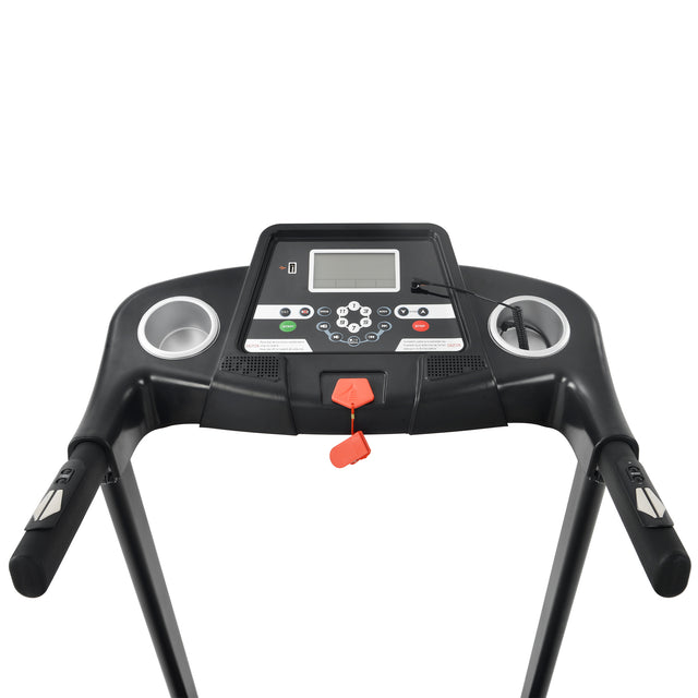 Folding Electric 3.5HP Treadmill With Incline Medium Running Machine Motorised LCD Gym 330lbs; Folding Treadmill Electric Motorized Power 14.8KM/H Running Fitness Machine Gym(W54022178 Upgrade)