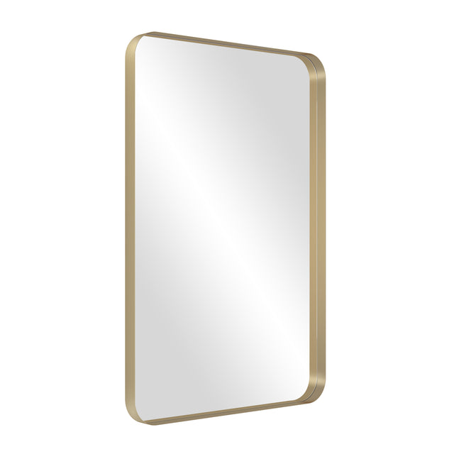 Metal Rectangles Wall Mirror