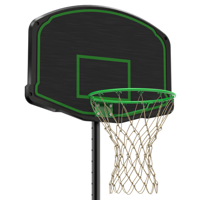 BASKETBALL SETS WITH WHEELS,BOARD,FIELD ROPE,INCLUDING TWO BASKETBALL SETS,BACKBOARD SYSTEM STAND HEIGHT ADJUSTABLE 60INCH-78INCH