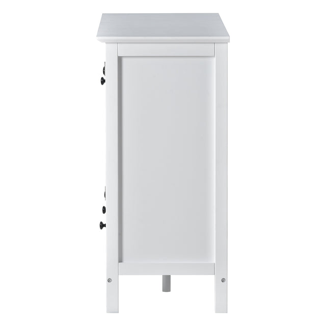 U_STYLE 44.9'' Accent Cabinet Modern Console Table Sideboard for Living Room Dining Room With 3 Doors, 3 Drawers