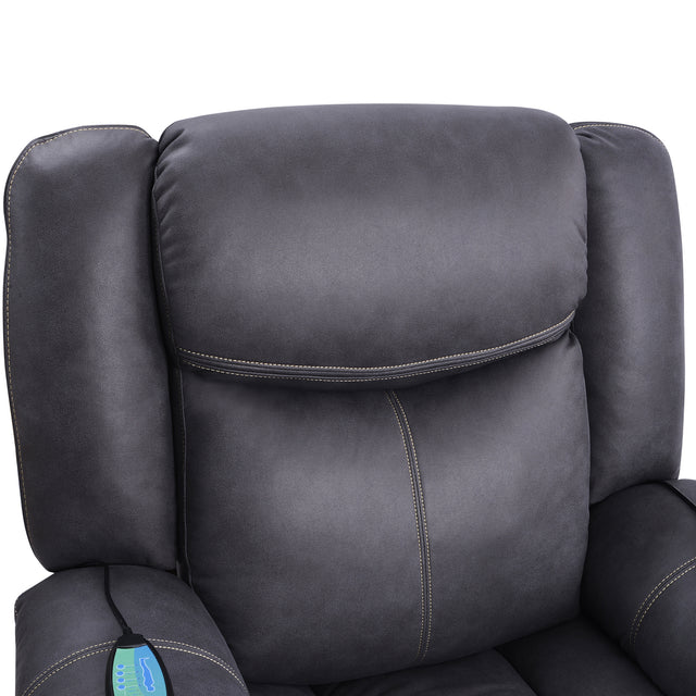 Orisfur. Power Lift Chair for Elderly with Adjustable Massage Function, Recliner Chair with Heating System for Living Room