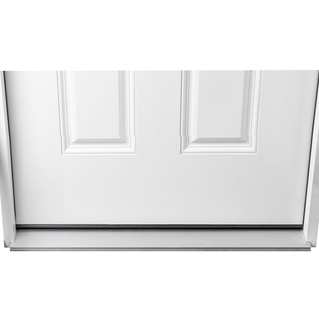 37.5inx81.5in Right Hand Inswing Decorative Glass- Zinc Caming Fiber Glass Prehung Entry Door .