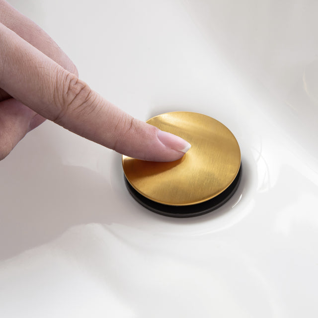 Waterfall Bathroom Faucet Bathroom Faucet with Pop Up Drain Single Handle One Hole or Three Holes Vanity Faucet Farmhouse RV Bathroom Vessel Basin Faucet Deck Mount