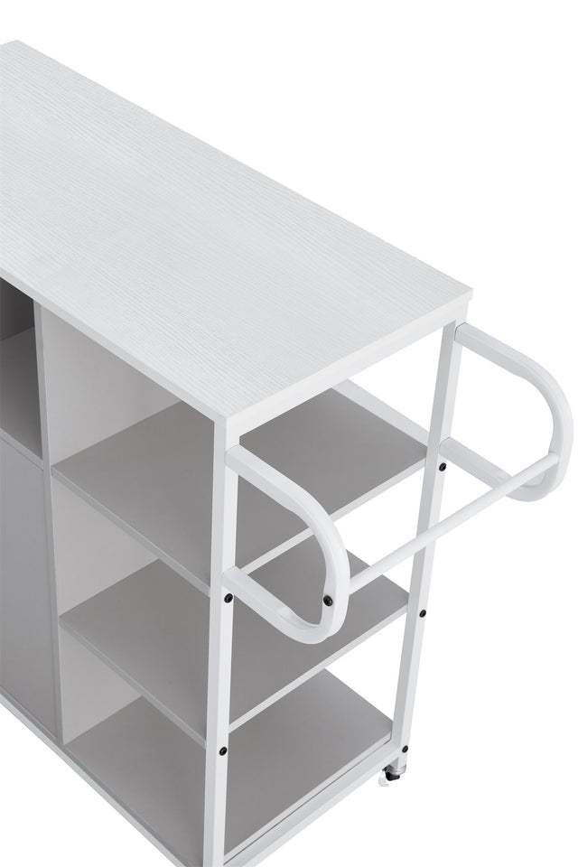 KITCH storage cabinet GRY, move with roller..