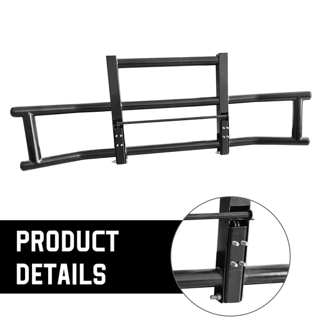 Front Bumper Deer Guard for Freightliner Cascadia 2018-2022 with Bracket G04023