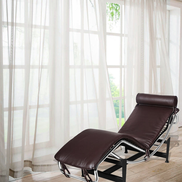 Le Corbusier LC-4 Style Replica Chaise Lounge Chair Mid Century Modern for living room/ bedroom