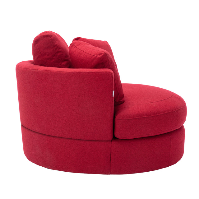 Modern Akili swivel accent chair barrel chair for hotel living room / Modern leisure chair