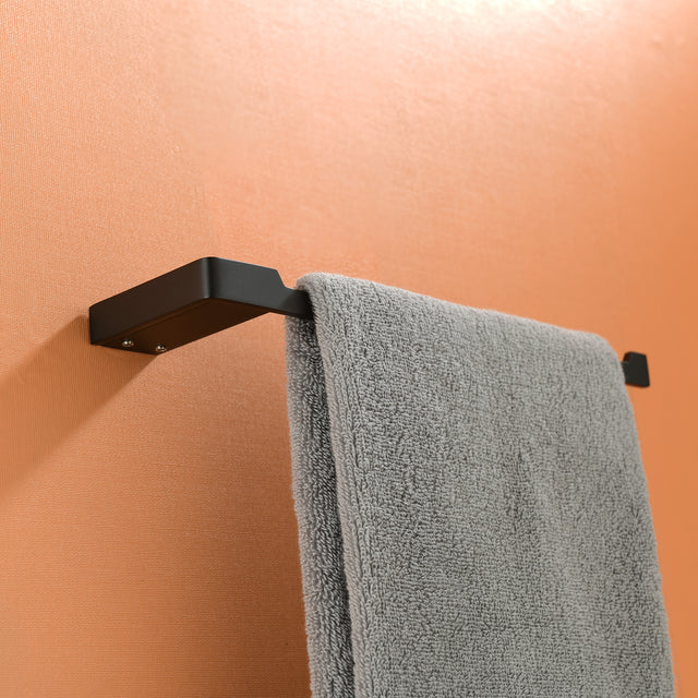 4 Piece Stainless Steel Bathroom Towel Rack Set Wall Mount