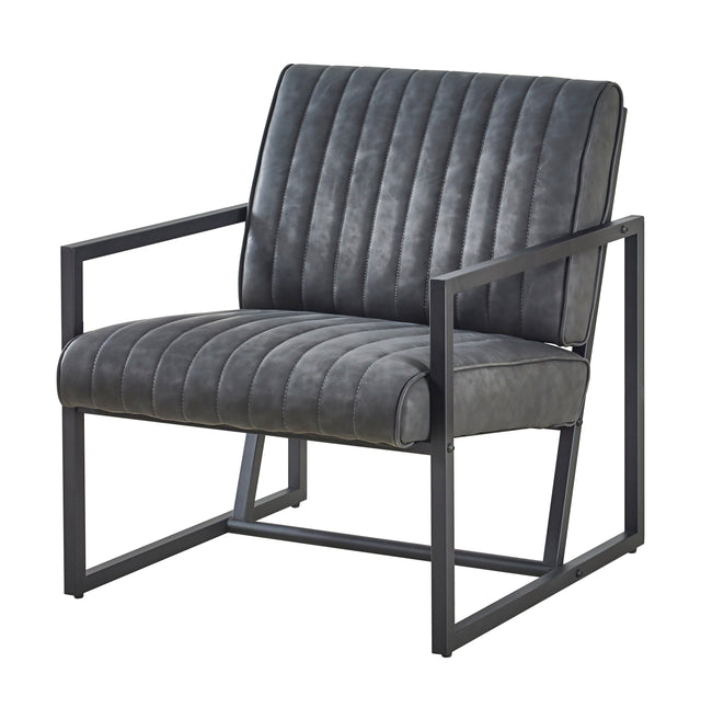 Modern design high quality PU(GREY)+ steel armchair,for Kitchen, Dining, Bedroom, Living Room