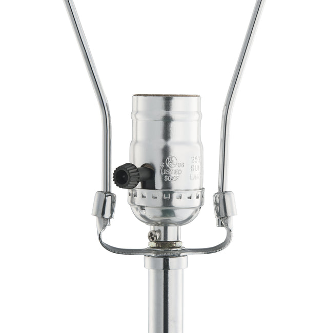 ACME Nysa Table Lamp in Mirrored & Faux Crystals 40215