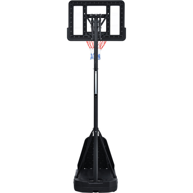 Portable Basketball Hoop Basketball System 8-10ft Height Adjustable for Youth Adults LED Basketball Hoop Lights, Colorful lights, Waterproof,Super Bright to Play at Night Outdoors,Good Gift for Kids
