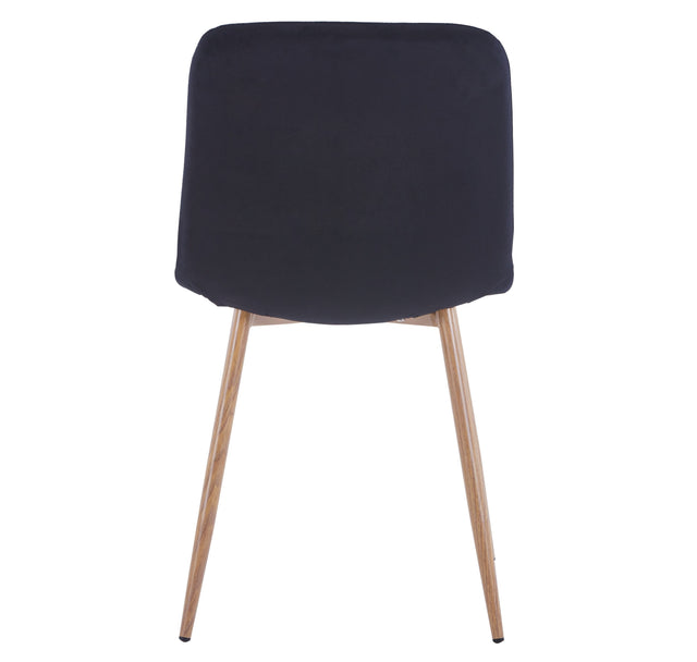 Dining Chair 4PCS(BLACK),Modern style,New technology,Suitable for restaurants, cafes, taverns, offices, living rooms, reception rooms.Simple structure, easy installation.