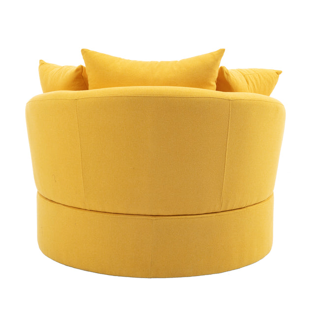 Modern Akili swivel accent chair barrel chair for hotel living room / Modern leisure chair