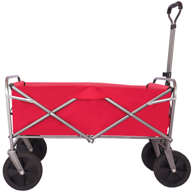Outdoor Garden Multipurpose Micro Collapsible Beach Trolley Cart Camping Folding Wagon