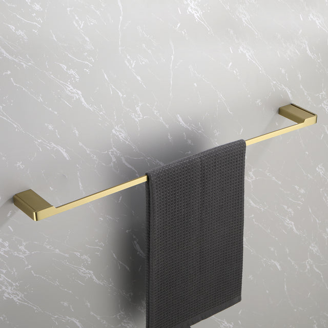 4 Piece Stainless Steel Bathroom Towel Rack Set Wall Mount