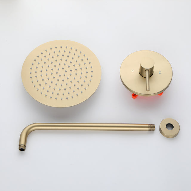 Complete Shower System with Rough-in Valve