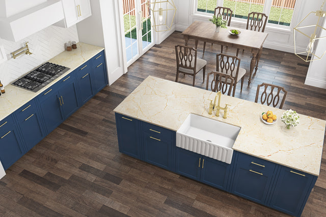 Inch White Farmhouse Sink Deep Apron Sink Undermount Farmhouse Kitchen Sink Single Farm Sink