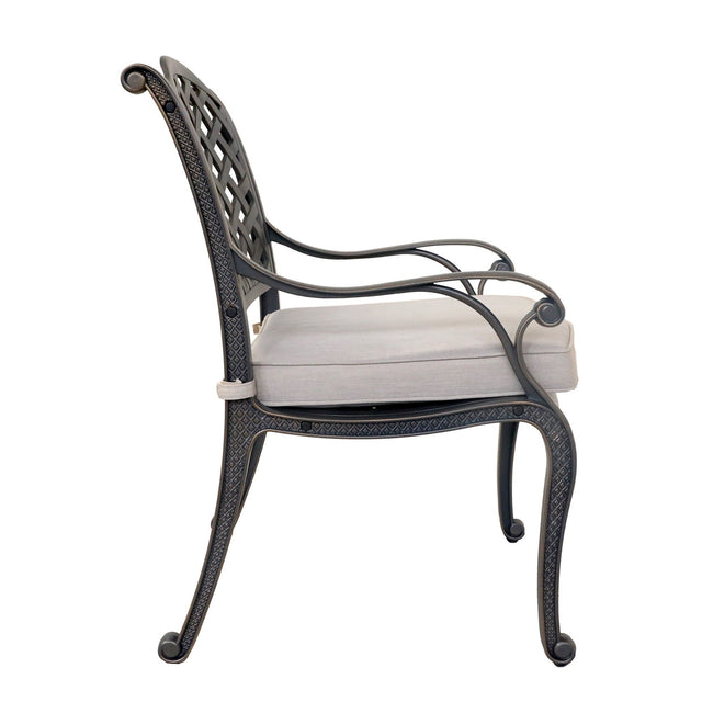 Dining Arm Chair, Sand Dollar