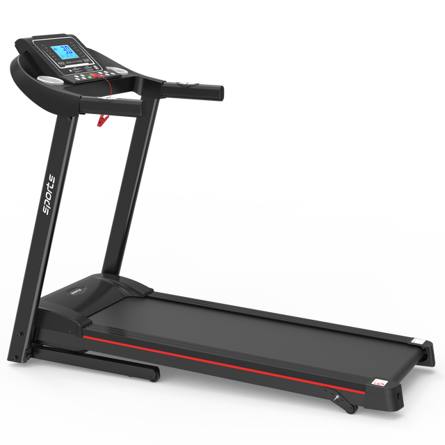 Fitshow App Home Foldable Treadmill with Incline, Folding Treadmill for Home Workout, Electric Walking Treadmill Machine 5" LCD Screen 250 LB Capacity Bluetooth Music