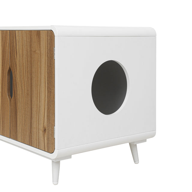 Pet house,Hidden Cat Home Side Table,Suitable for bedroom, living room, study and other spaces