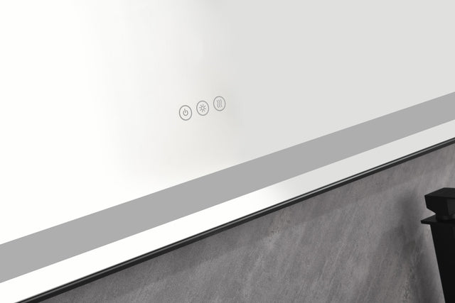 84*36 LED Lighted Bathroom Wall Mounted Mirror with High Lumen+Anti-Fog Separately Control
bedroom full-length mirror bathroom led mirror hair salon mirror