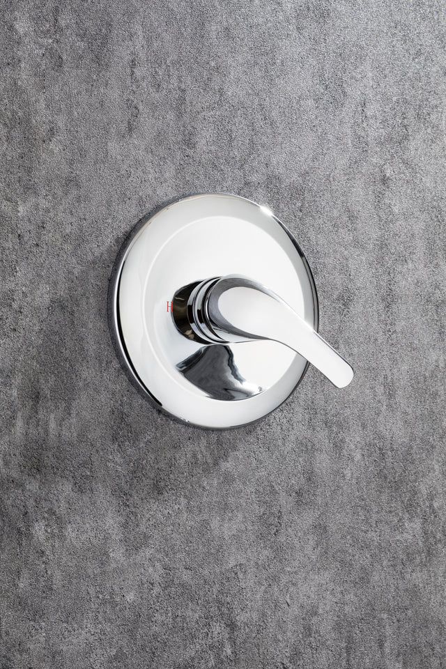 6 In. 6-Spray Balancing Shower Head Shower Faucet