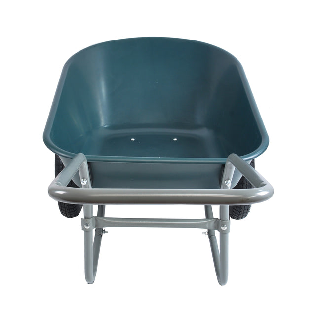 Two wheeled trolley for green garden 15 inch pneumatic wheel WB1001GN