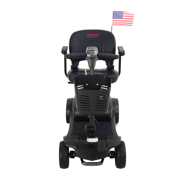 W42936058 MAX SPORT GREY 4 Wheels Outdoor Compact Mobility Scooter with 2pcs*12AH Lead acid Battery