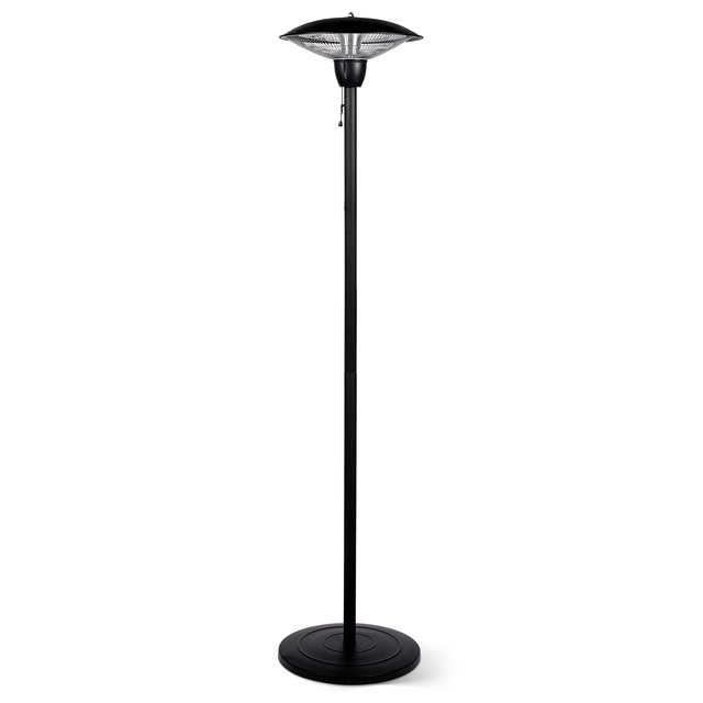 Simple Deluxe 1500W Patio Heater,Outdoor Patio Heater,Outdoor Electric Heater,Infrared Heater for Patios and Balconies, Camping, Tailgating 77.65" * 17"* 16.5"