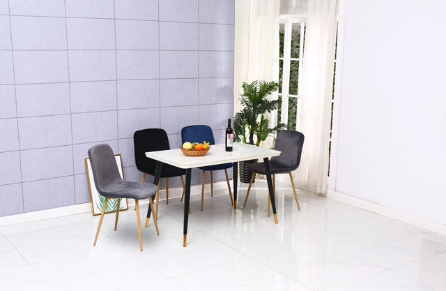 Dining Chair 4PCS(BLACK),Modern style,New technology,Suitable for restaurants, cafes, taverns, offices, living rooms, reception rooms.Simple structure, easy installation.