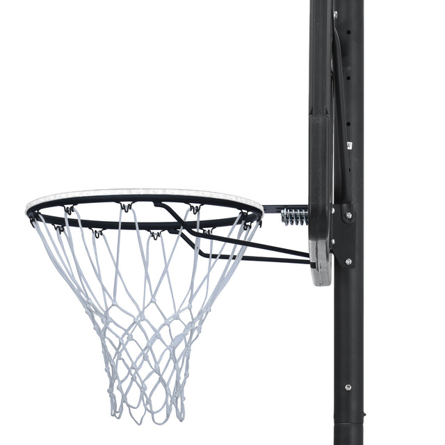 Portable Basketball Hoop Basketball System 4.76-10ft Height Adjustable for Youth Adults LED Basketball Hoop Lights, Colorful lights, Waterproof,Super Bright to Play at Night Outdoors,Good Gift for Kid