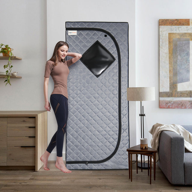 Sojourner Portable Sauna for Home - Steam Sauna Tent, Personal Sauna - Sauna Heater, Tent, Chair, Remote Included for Home Sauna - Enjoy Your Own Personal Spa