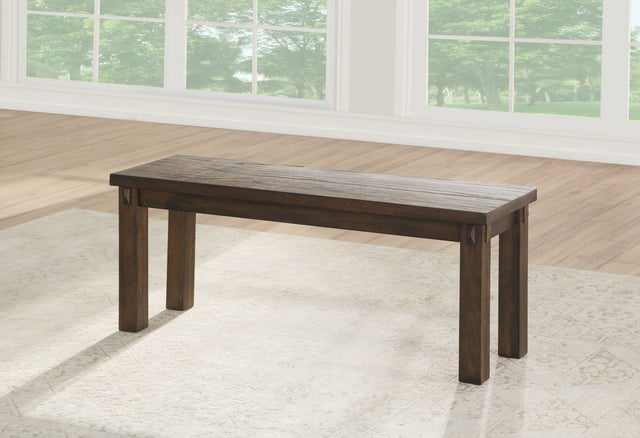 ACME Nabirye Bench in Dark Oak 73163
