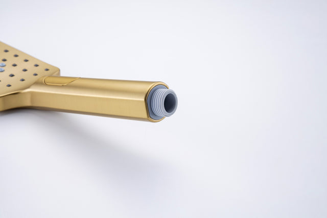 Shower Faucet Set Shower System with 12 Inch Rain Shower Head and Handheld, Bathroom Shower Combo Set Wall Mounted System Rough-in Valve Body and Trim Included.